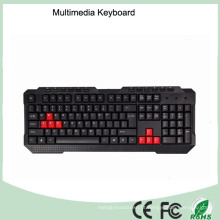 Multimídia durável do teclado do jogo da qualidade superior (Kb-1688-B